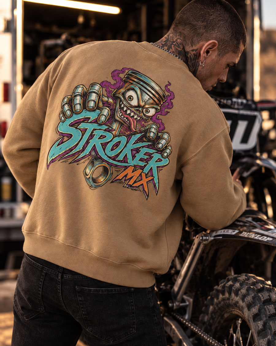 PISTON MONSTER | Heavyweight Fleece Crewneck