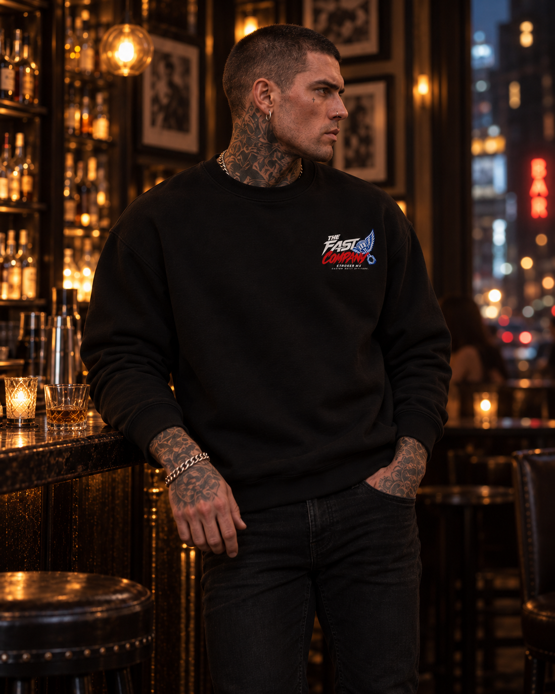 FAST CO. | 420 GSM Heavyweight Crewneck