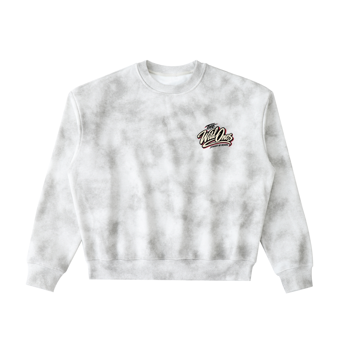 THE WILD ONES | Women's Dirty-Washed Boxy Crewneck