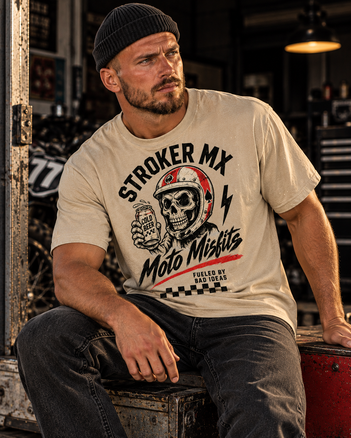 DESERT DUST | Hand-Frayed Sunfade Tee