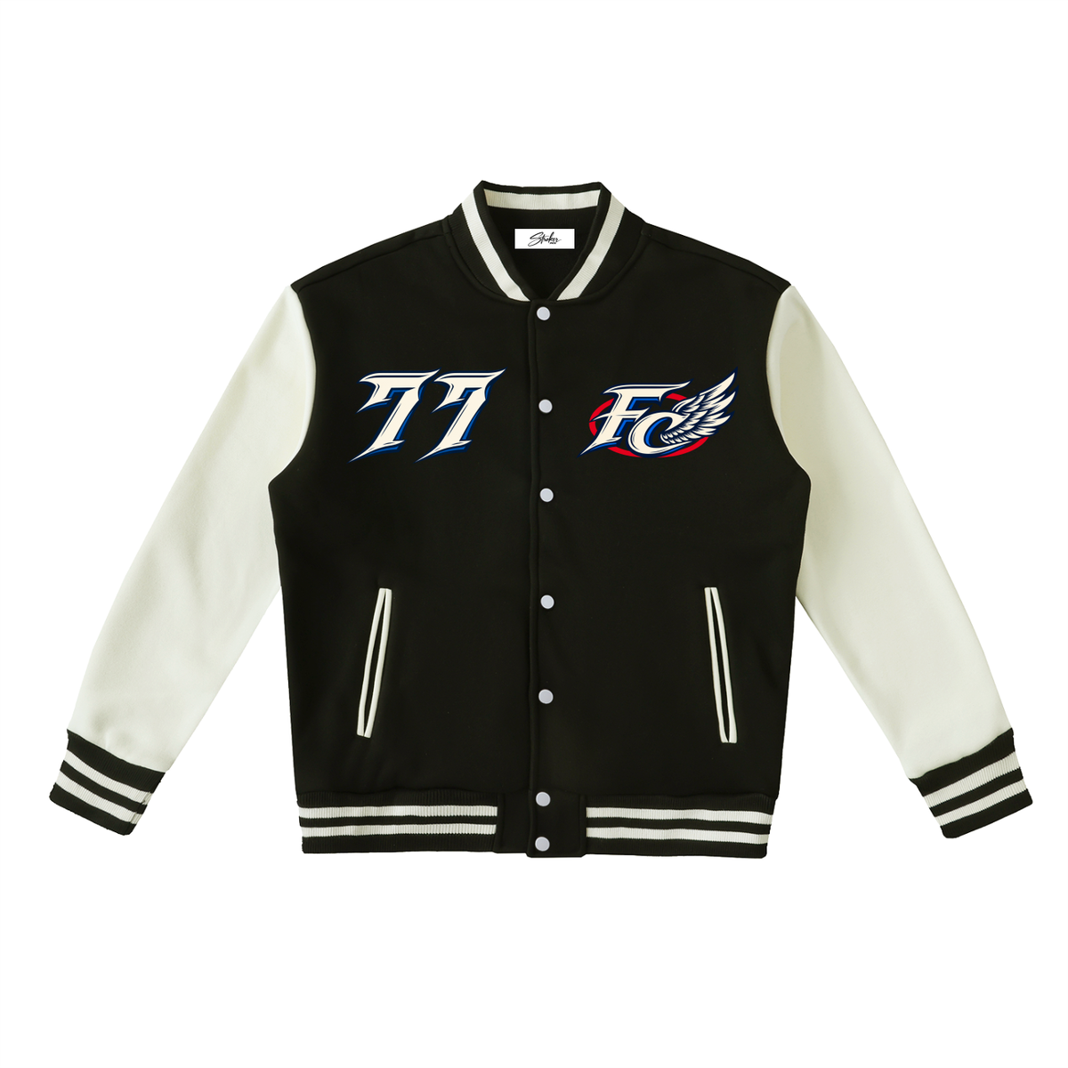 THE FAST COMPANY | Two-Tone Varsity Jacket