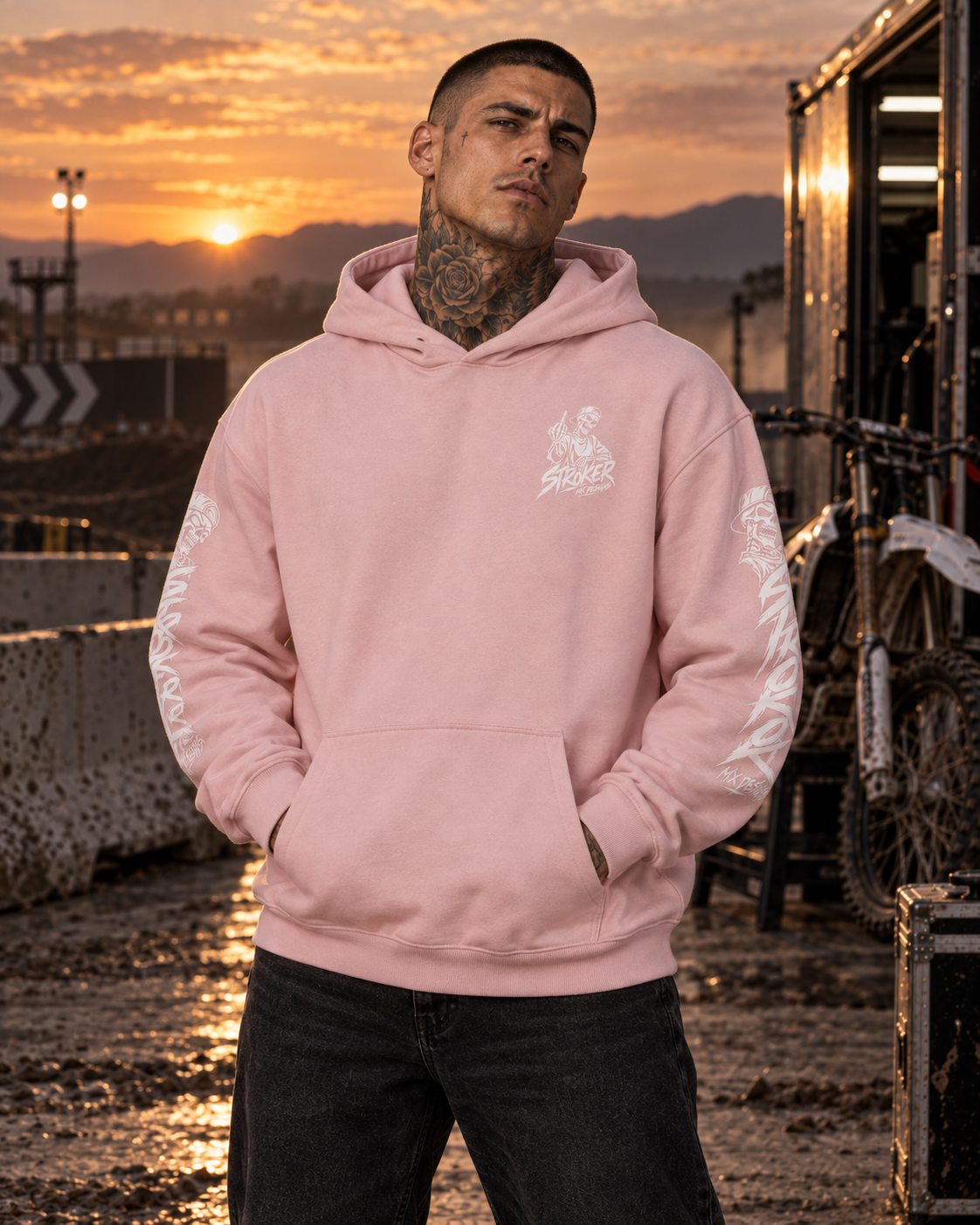 NO APOLOGIES | Stroker MX Graphic Hoodie