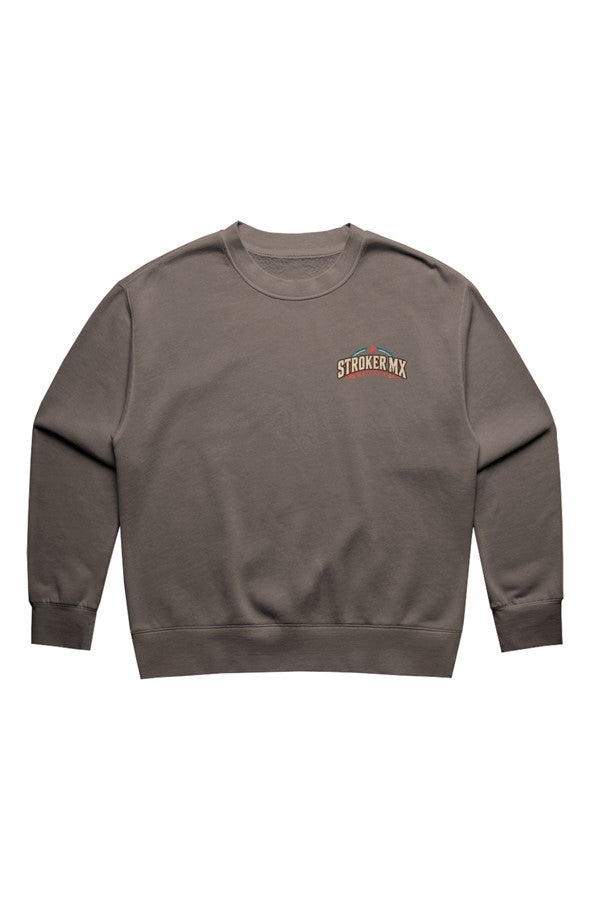 MOTOR CO Women 39 s Relaxed Faded Crewneck