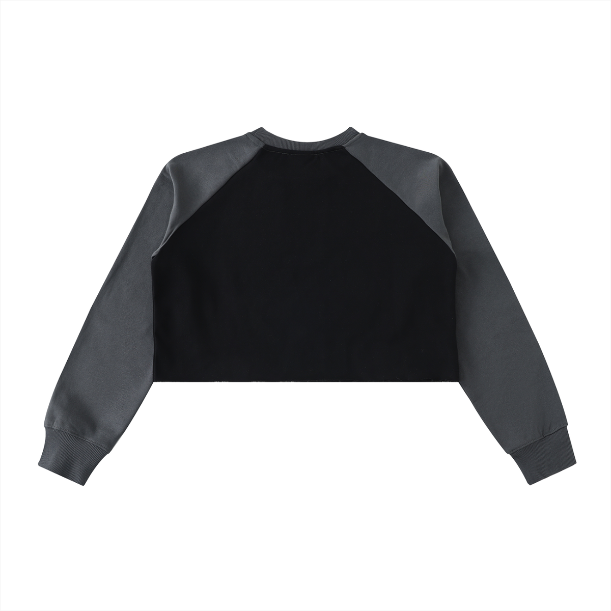 NEON STROKER CROP | Women's Color-Block Raglan Sweatshirt