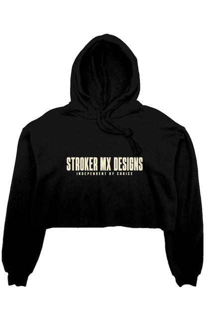 crop fleece hoodie