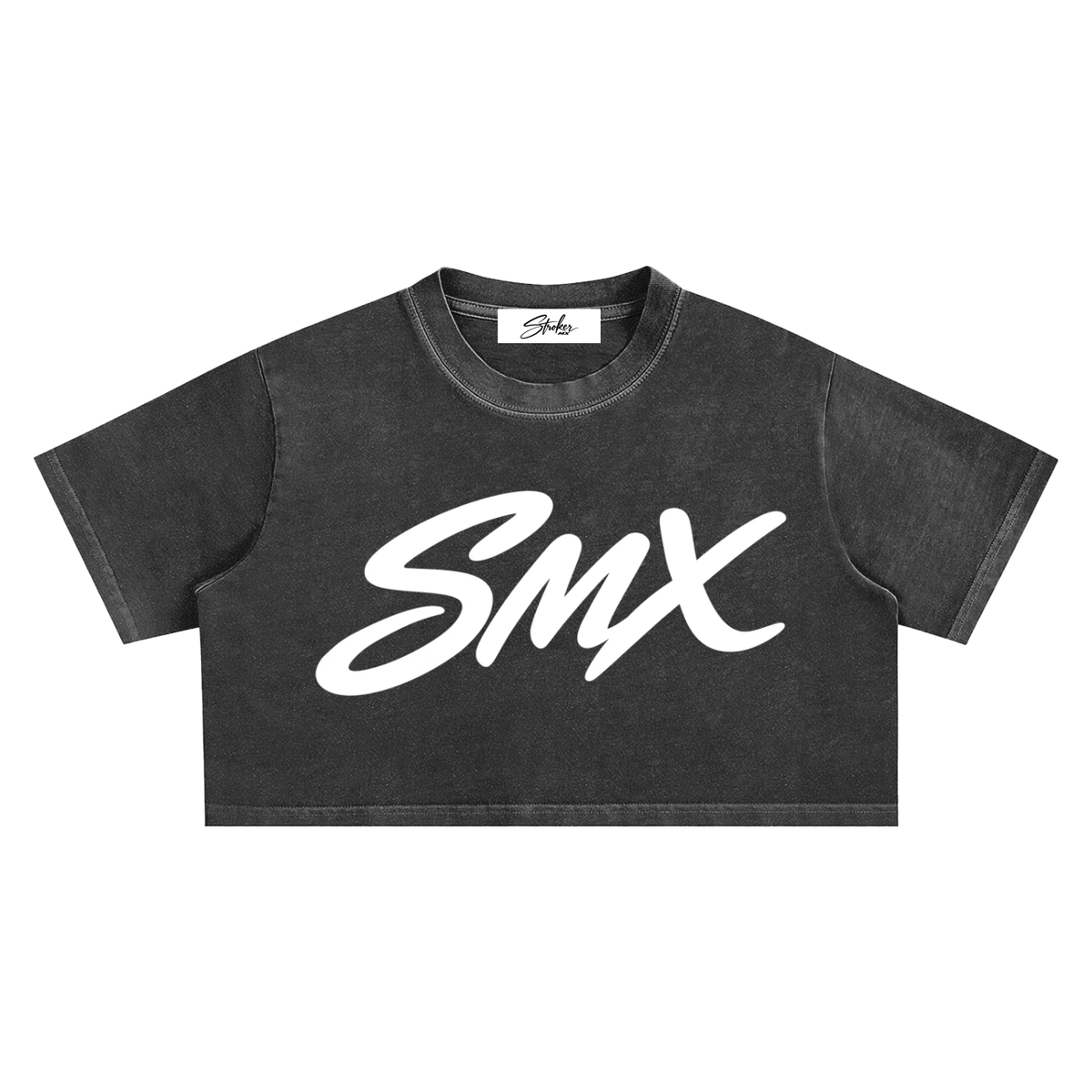DARK HORSE | Women's Snow-Washed Cropped Tee