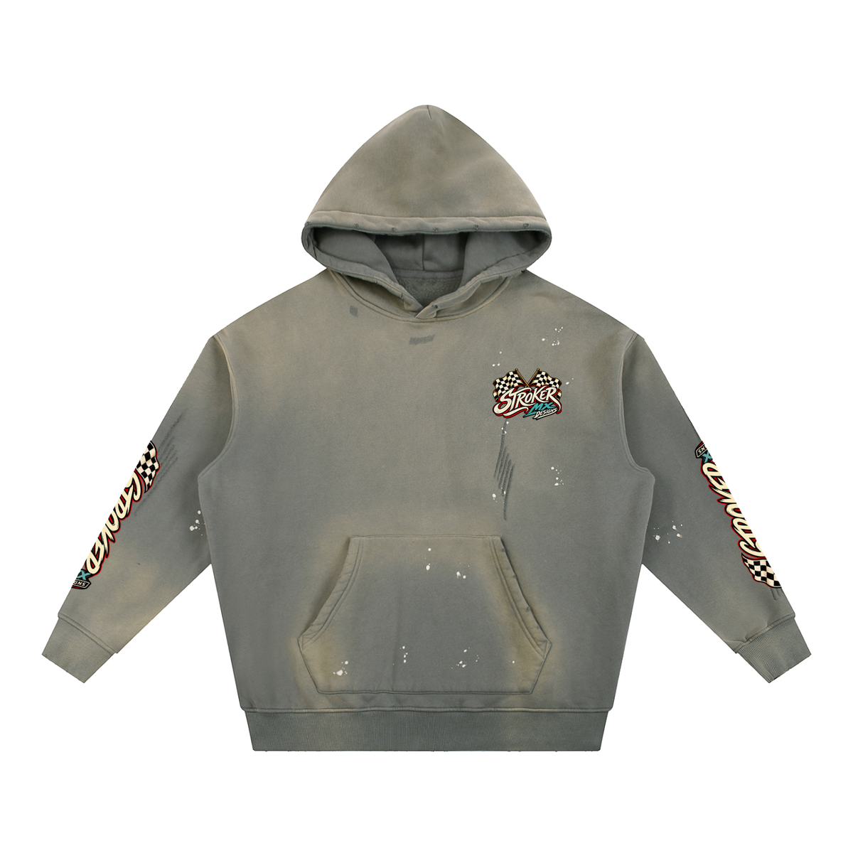 COWBOY SKULL | Vintage Frayed Fleece Hoodie