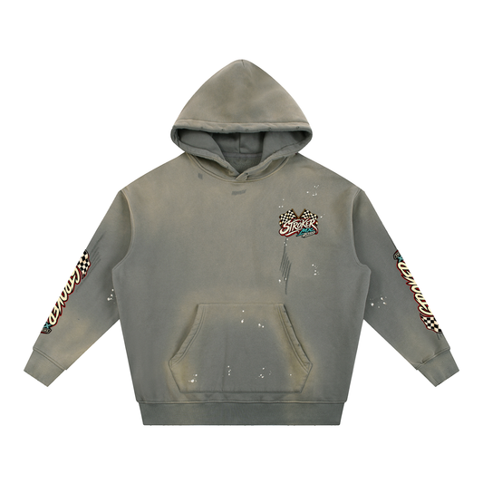 COWBOY SKULL | Vintage Frayed Fleece Hoodie