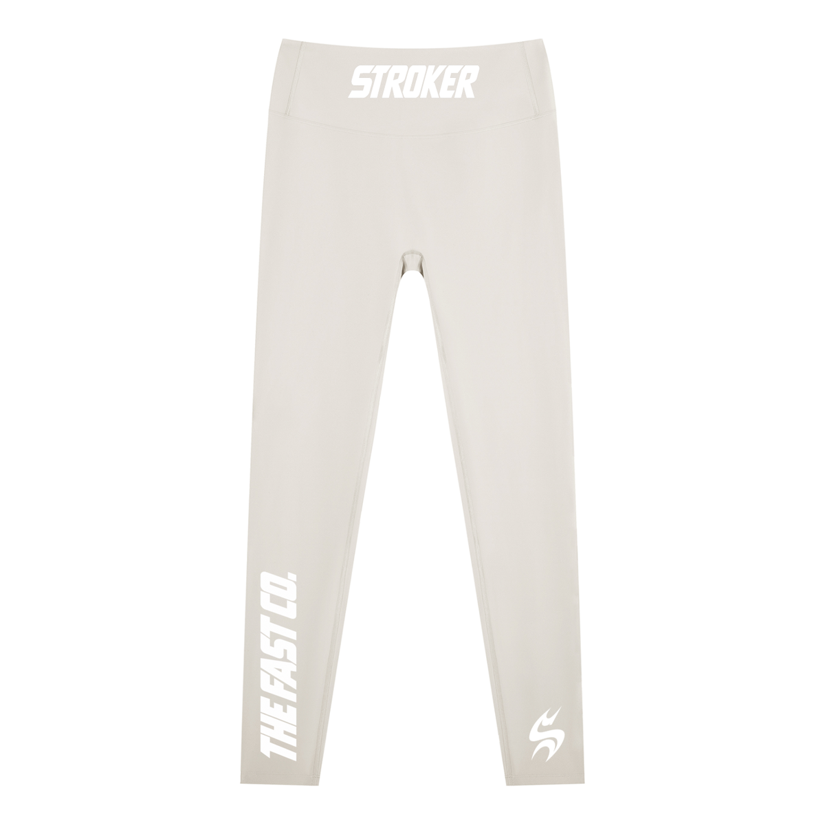 Product mockup showing Stroker MX High-Waisted Graphic Leggings – 3 Colors