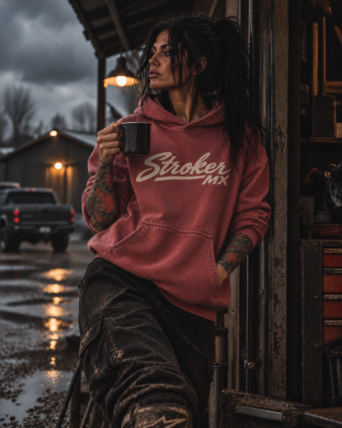COLD FRONT | Women's Heavyweight Snow-Washed Hoodie