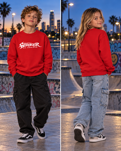 SKATEPARK CREW | Youth Crewneck Sweatshirt — Skatepark Twilight Streetwear Duo