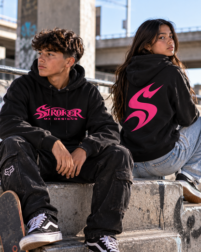 NEON CITY | Youth Heavy Blend Hoodie — Urban BMX Streetwear Duo