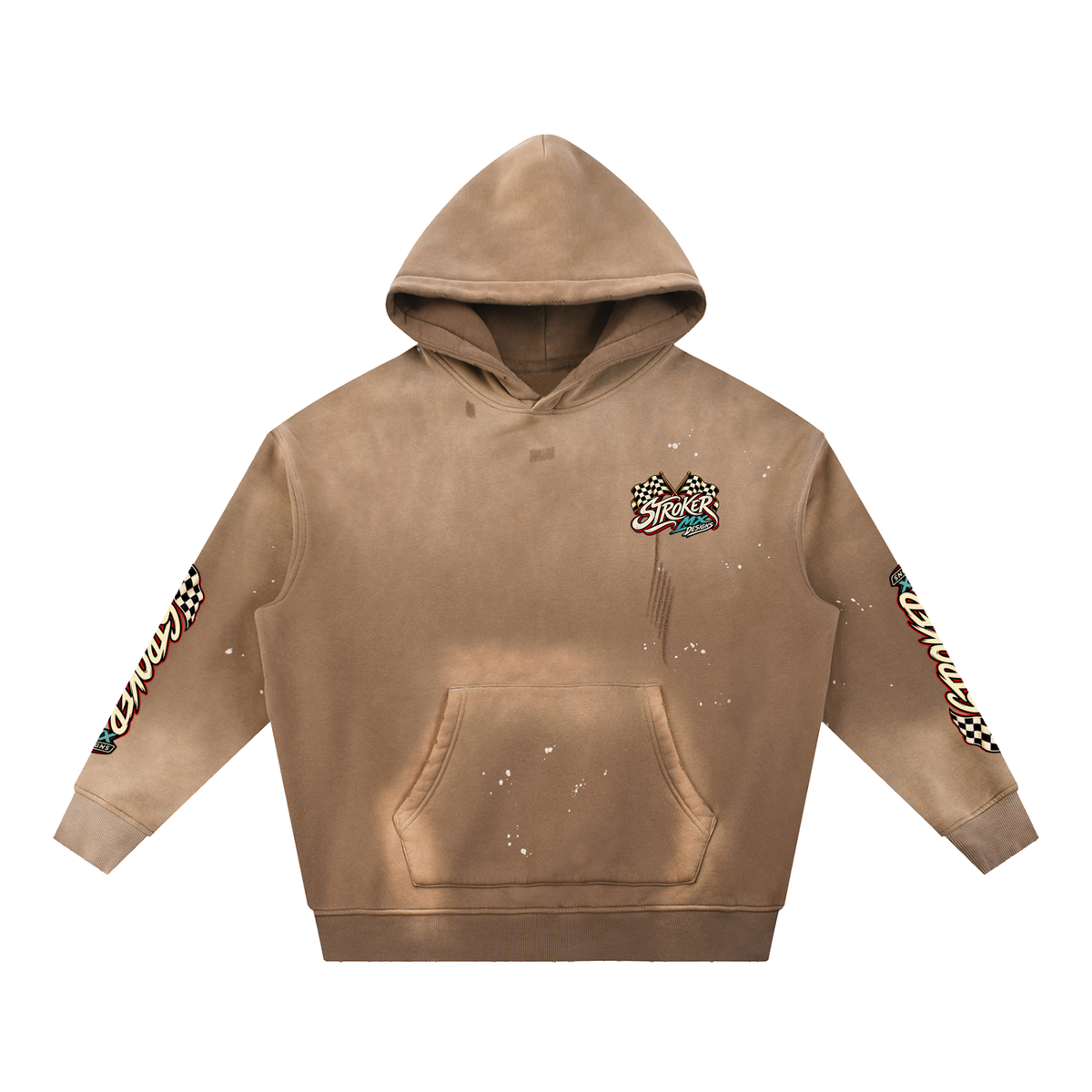 COWBOY SKULL | Vintage Frayed Fleece Hoodie