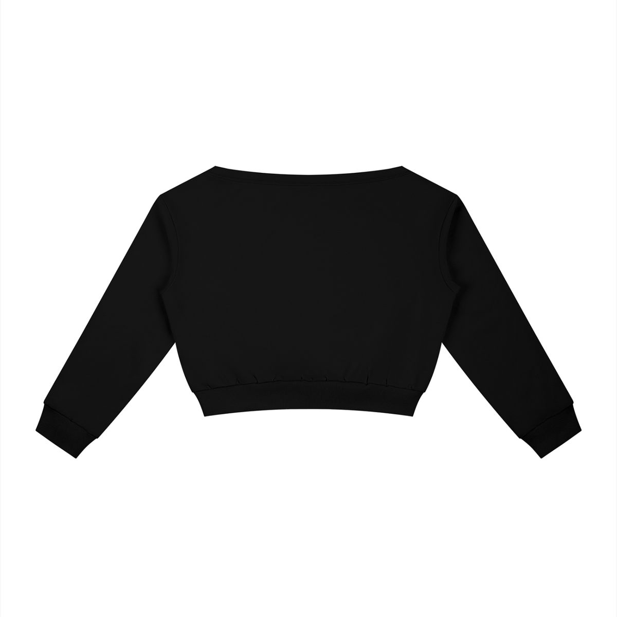 STROKER MX | Women's Black Off-Shoulder Crewneck