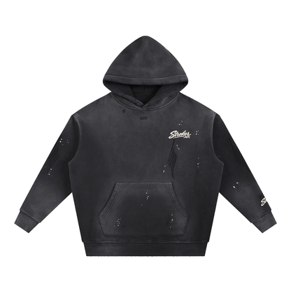 ROAD RASH | Vintage Frayed Fleece Hoodie