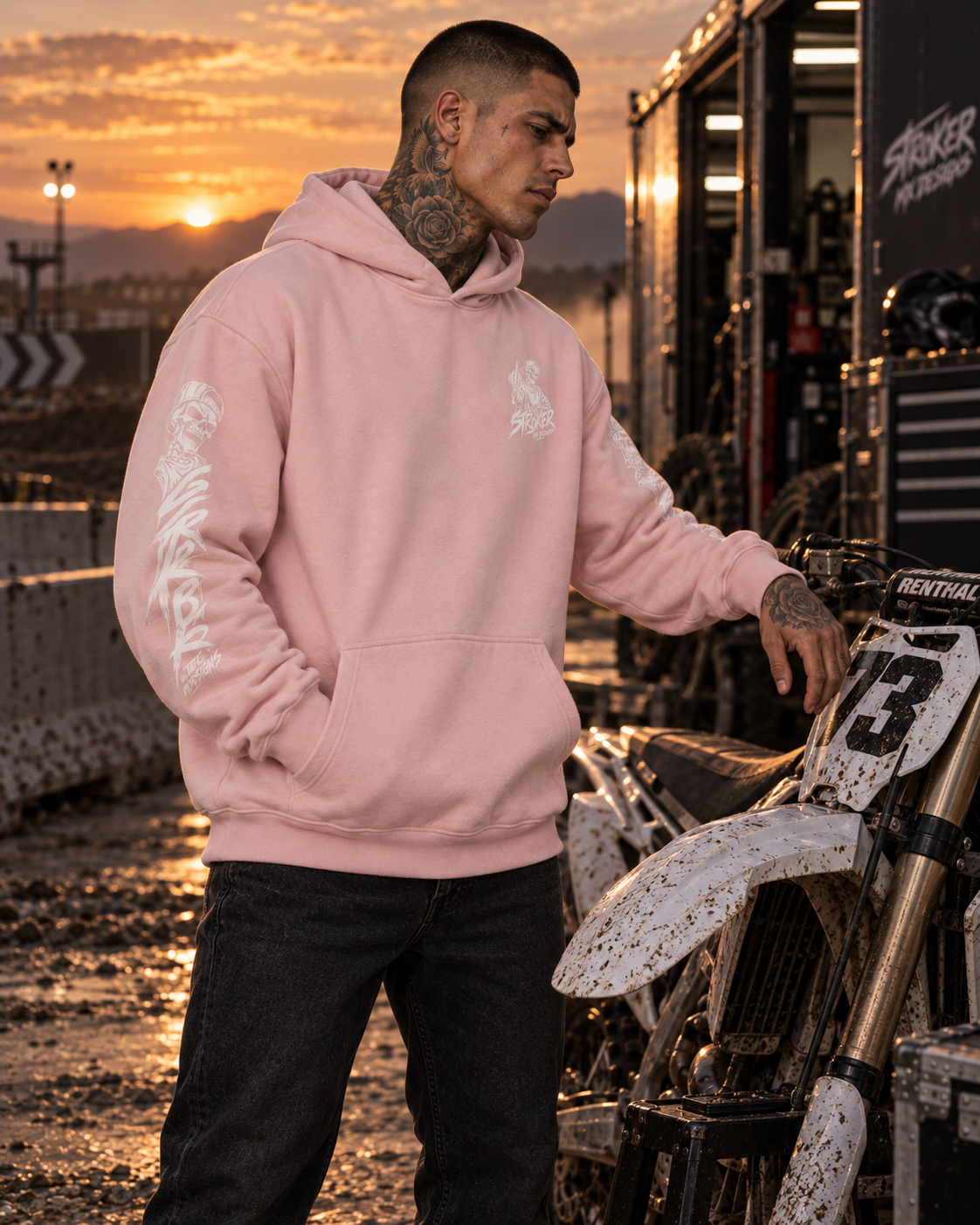 NO APOLOGIES | Stroker MX Graphic Hoodie