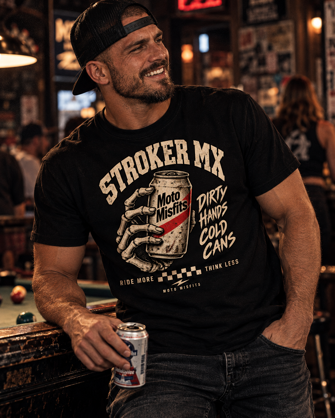 GARAGE HOURS | Regular-Fit Cotton Tee