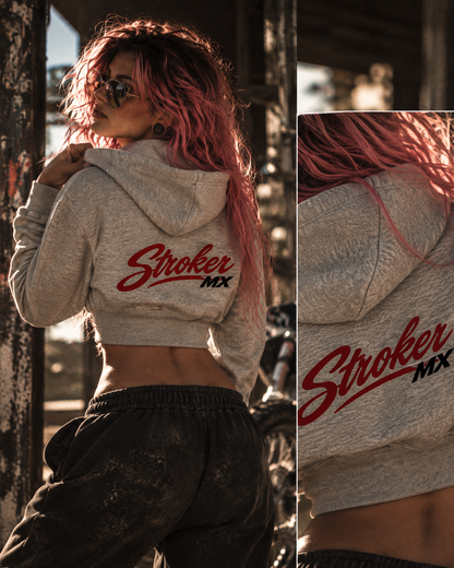 REDLINE SIGNATURE | Women's Cropped Zip Hoodie