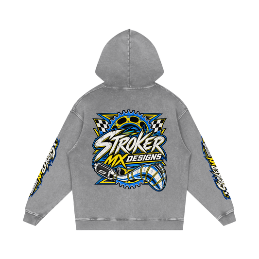 MECHANICAL PERFORMANCE | Snow-Washed Racing Hoodie