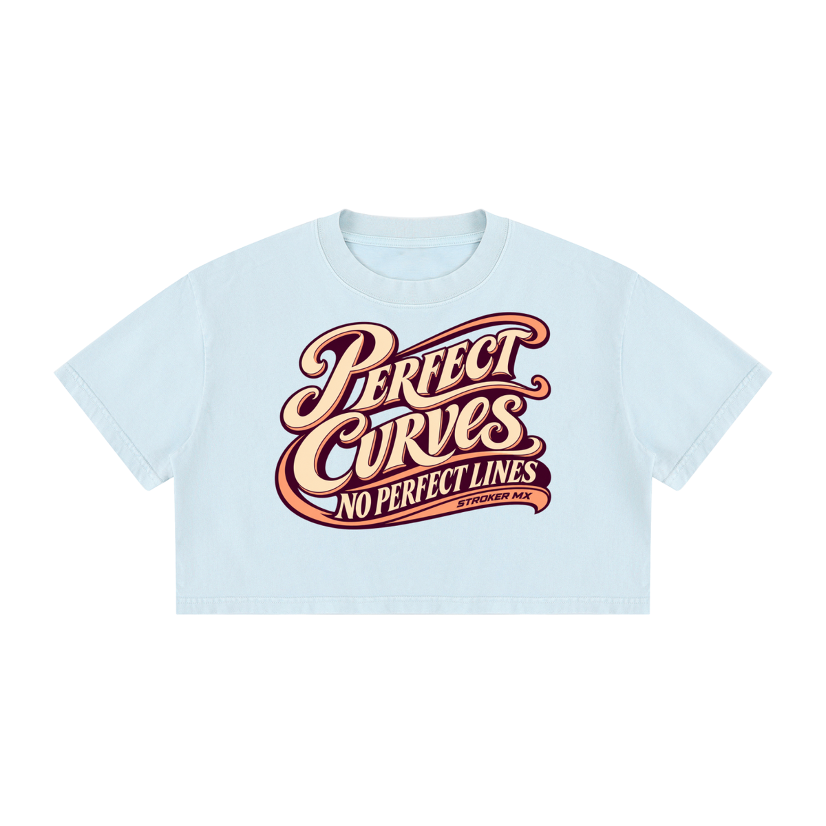 WASHED REBEL | Women's Mineral-Washed Crop Tee