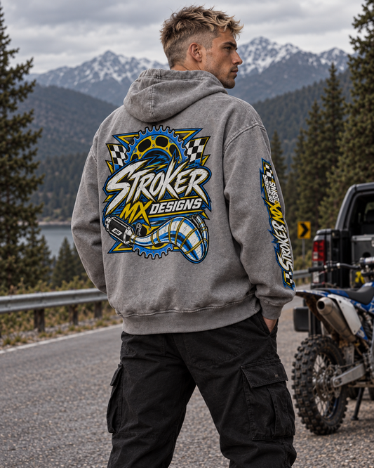 MECHANICAL PERFORMANCE | Snow-Washed Racing Hoodie