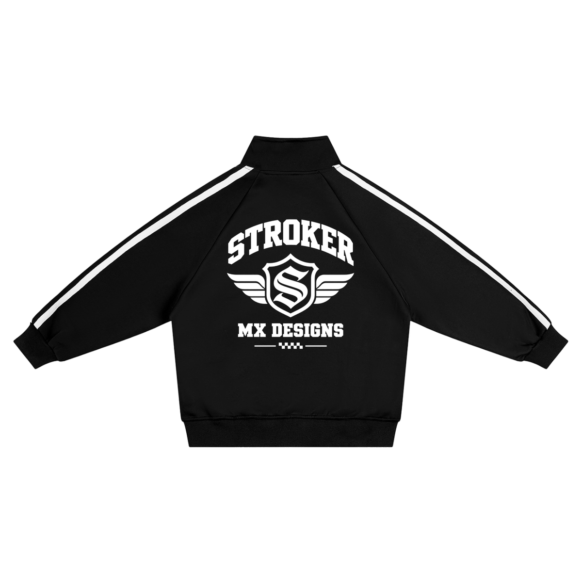 TRACKSIDE | Youth Contrast-Tape Coach Jacket
