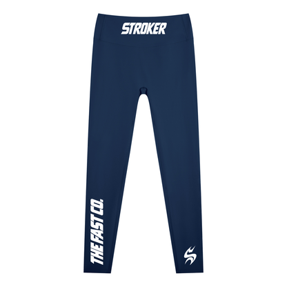 Product mockup showing Stroker MX High-Waisted Graphic Leggings – 3 Colors