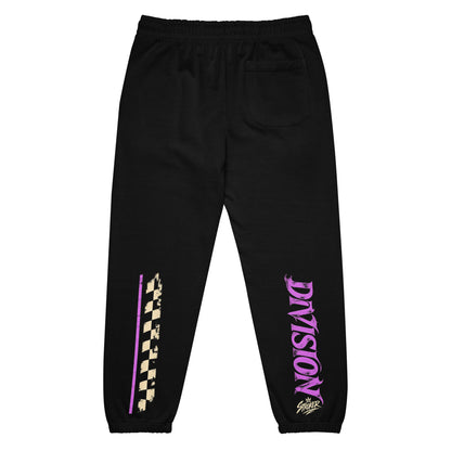 Back product mockup of Rebel Edition Graphic Urban Sweatpants by Stroker MX
