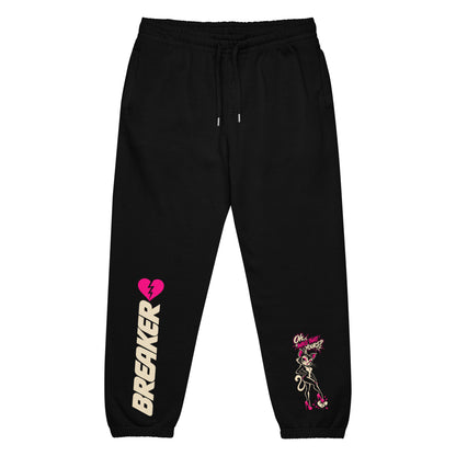 Front product mockup of Moto Club Graphic Urban Sweatpants by Stroker MX