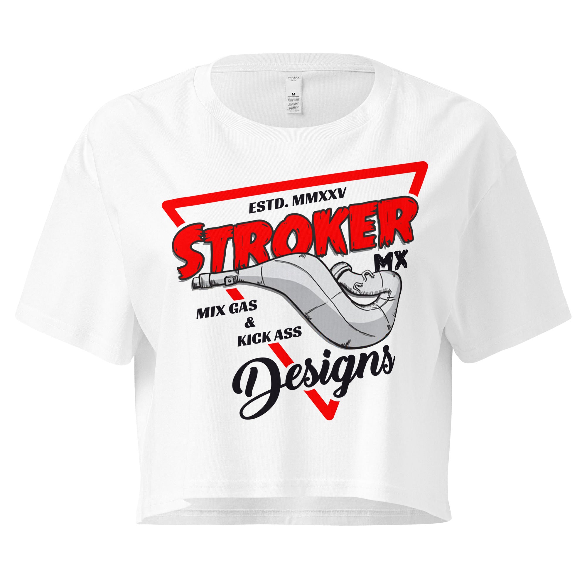 "Layin' Pipe" Women’s Cropped Tee
